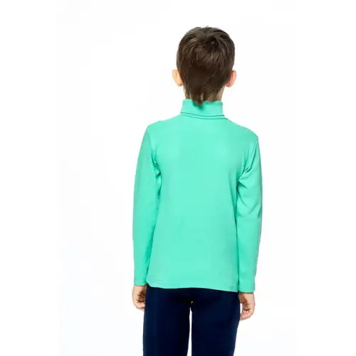 Водолазка лапша, зеленая для мальчика (5-8 лет)