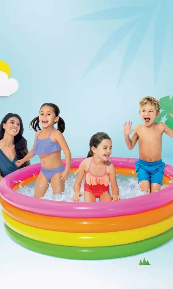 Надувной детский бассейн 168*46 780л