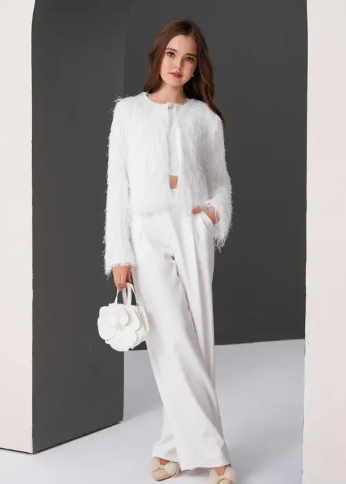 Комплект двойка жакет и брюки для девочки р-р 36-44