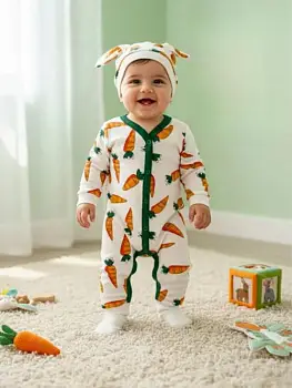 Комбинезон с шапочкой детский (р-р 62-80)