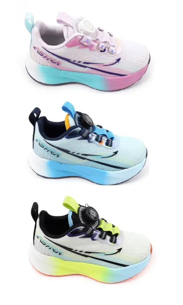 Кроссовки с быстрой шнуровкой детские (р-р 31-36)