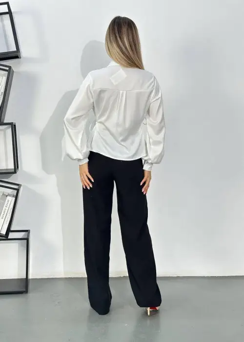 Блузка женская с утяжками по бокам р-р 42-48