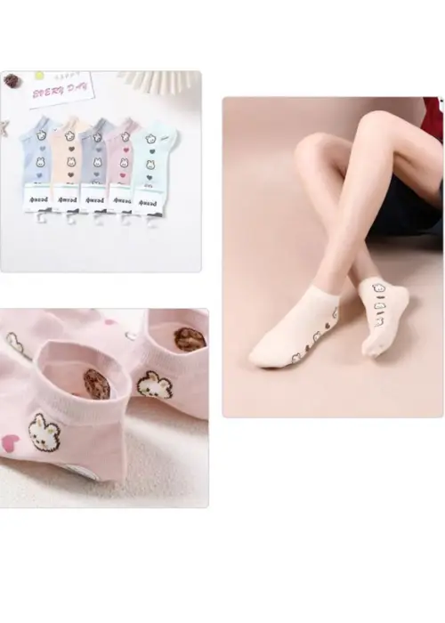 Носки женские с принтом хлопок (р-р 36-41)