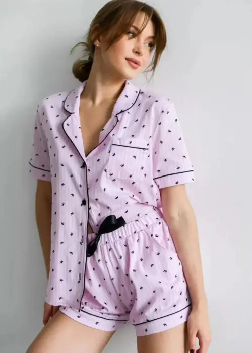 Комплект домашний (рубашка-шорты) женский р-р 44-50
