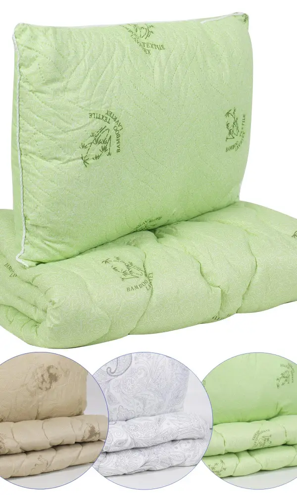 Набор детский: подушка + одеяло (110х140), бамбук