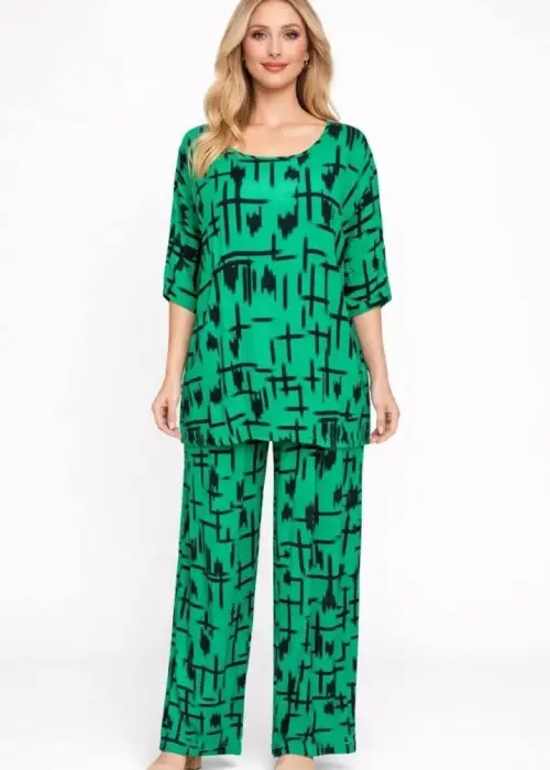 Комплект домашний брючный женский (р-р 54-60)