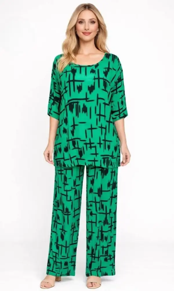 Комплект домашний брючный женский (р-р 54-60)