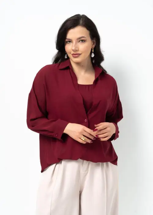 Комплект двойка женский блузка+топ р-р 48-54