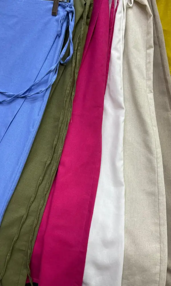 Шикарный женский костюм с юбкой, лен ( р-р 42-48)