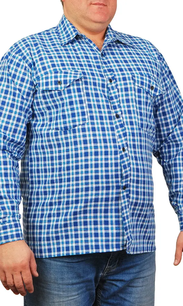 Рубашка "Летняя", с длинным рукавом, мужская (р-р 48-56)