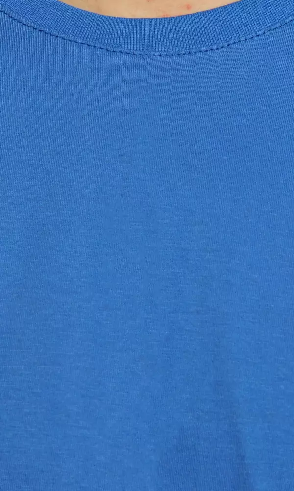 Футболка мужская "Великан", синяя, большие размеры (р-р 54-62)
