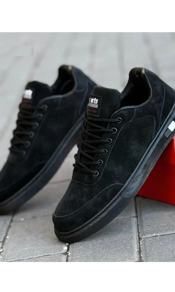 Кеды кроссовки мужские с перфорацией кожаные (р-р 41-46)