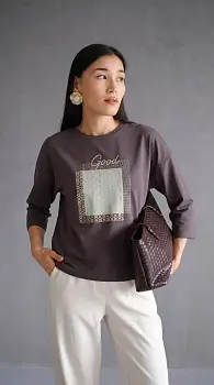 Джемпер трикотажный женский (р-р 50-56)