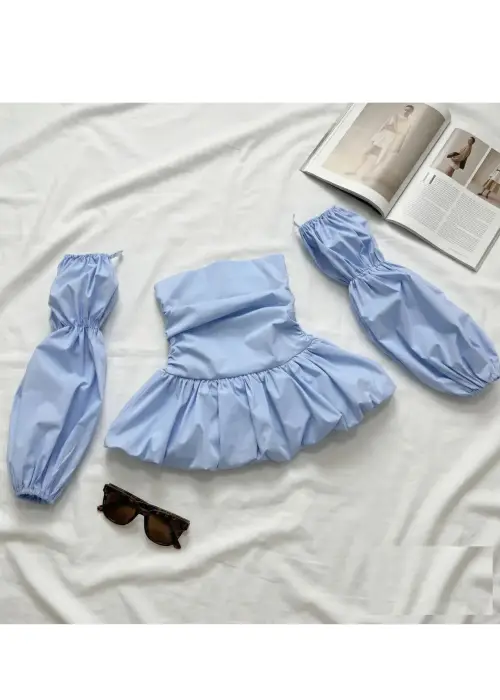 Топ- корсет со съёмными рукавами женский (р-р 42-44)