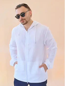 Рубашка мужская пляжная на замке (р-р 2XL-6XL)