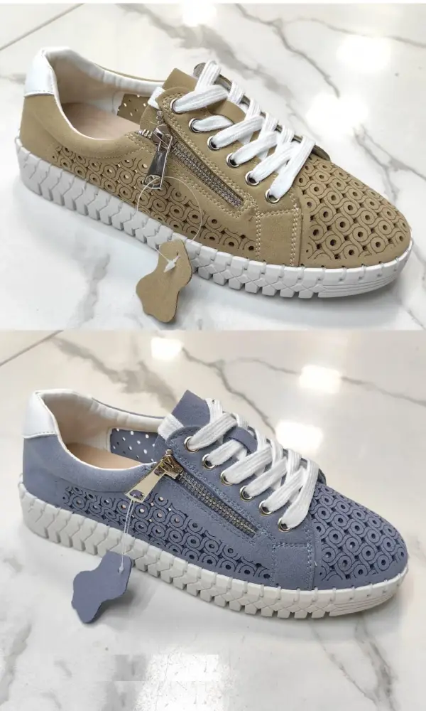 Полуботинки летние женские с перфорацией (р-р 36-41)