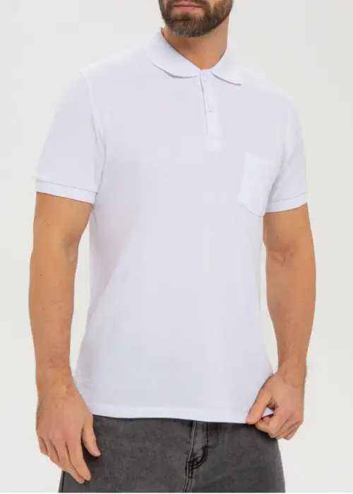 Футболка поло мужская на пуговицах (р-р 48-56)