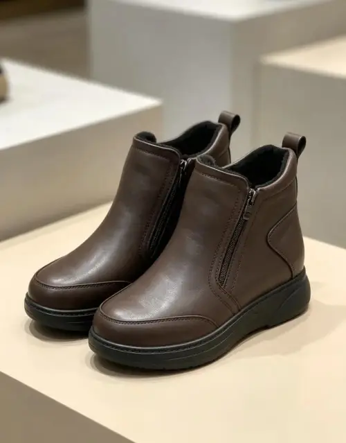 Ботинки кожаные женские зимние (р-р 36-41)