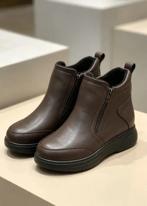 Ботинки кожаные женские зимние (р-р 36-41)