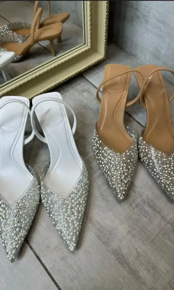 Туфли женские прозрачные р-р 36-41