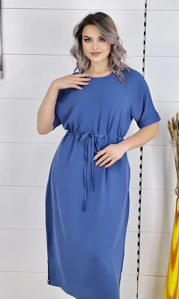 Летнее легкое женское платье , сингапур ( р-р 50-60)