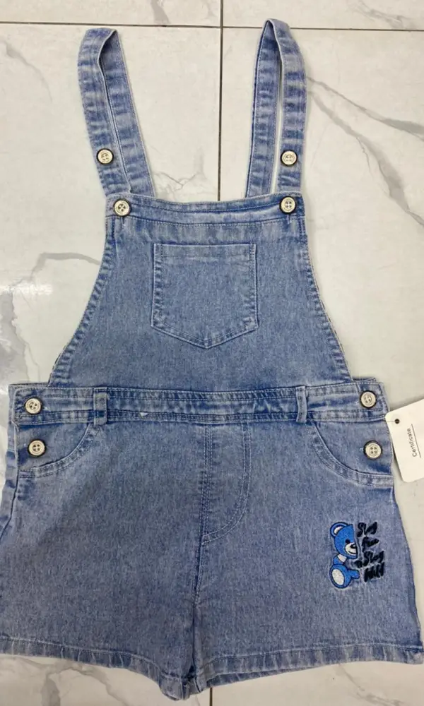 Джинсовый комбинезон на девочку ( 4-8 лет)