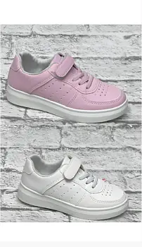 Кеды на липучке с перфорацией детские р-р 25-30