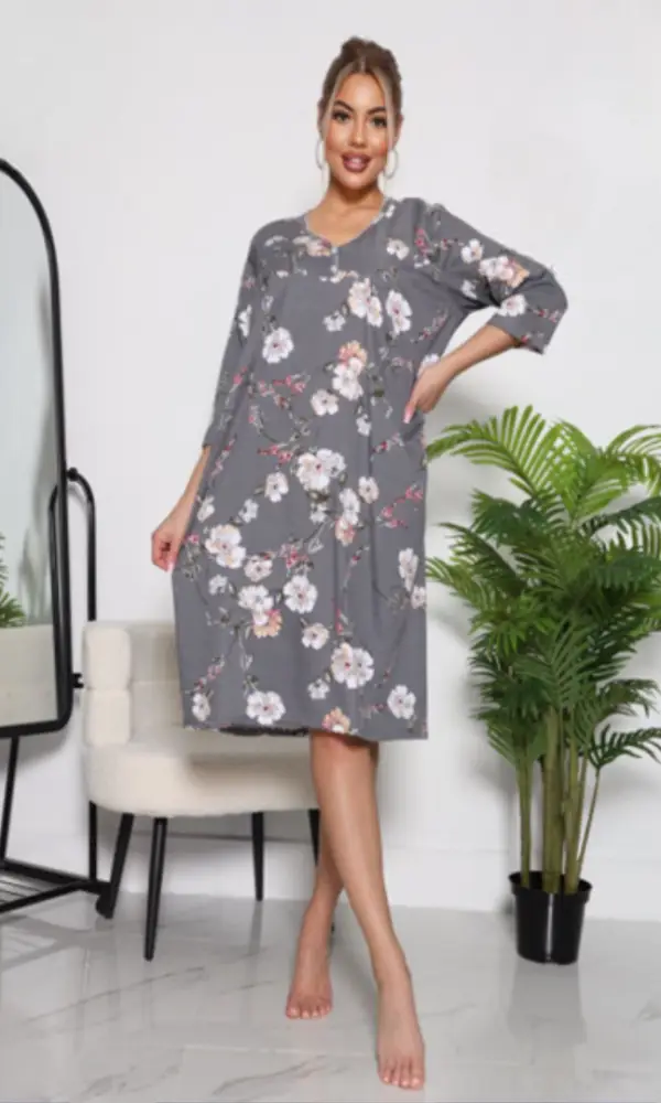 Сорочка женская с начёсом р-р 48-56