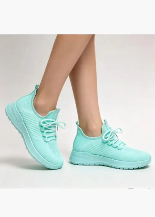 Слипоны на шнуровке женские дышащие (р-р 36-41)