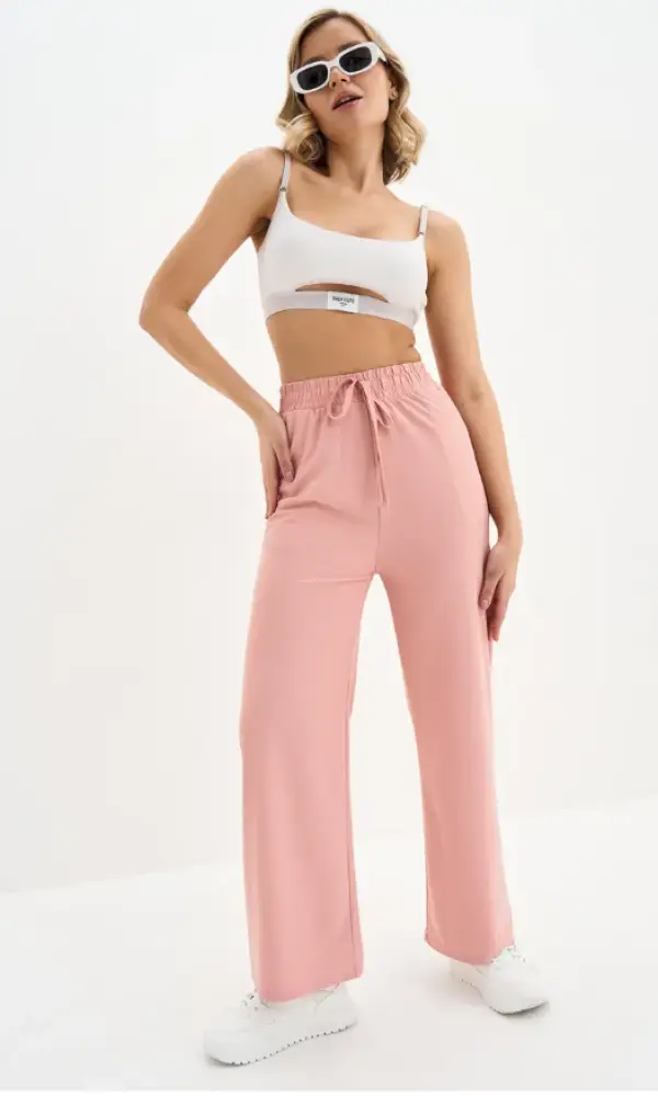 Брюки летние свободные женские р-р M-XXXL