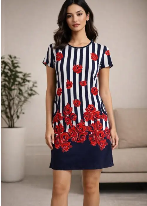 Туника удлинённая домашняя женская р-р 50-60