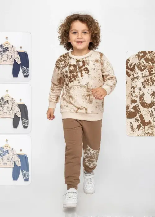 Костюм для мальчика: свитшот и брюки (р-р 2-5 лет)