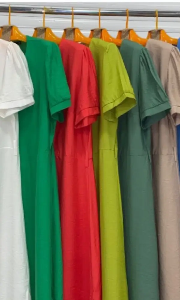 Платье женское на пуговицах с ремнем ( р-р 48-54)