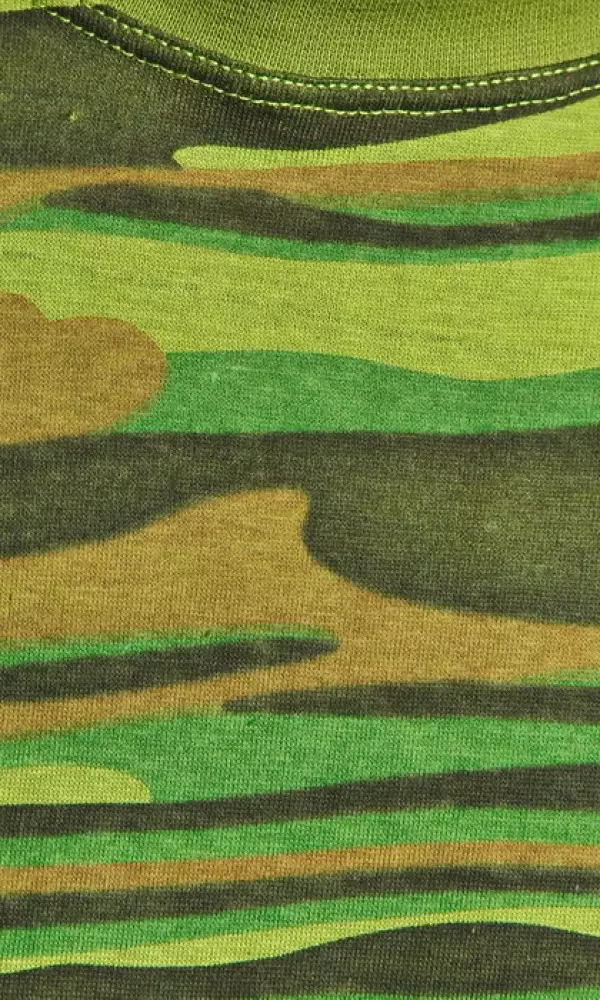 Футболка "Камуфляж - зеленый",с длинным рукавом, мужская (р-р 48-56)