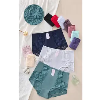 Трусы высокие женские кружевные (р-р 54-58)