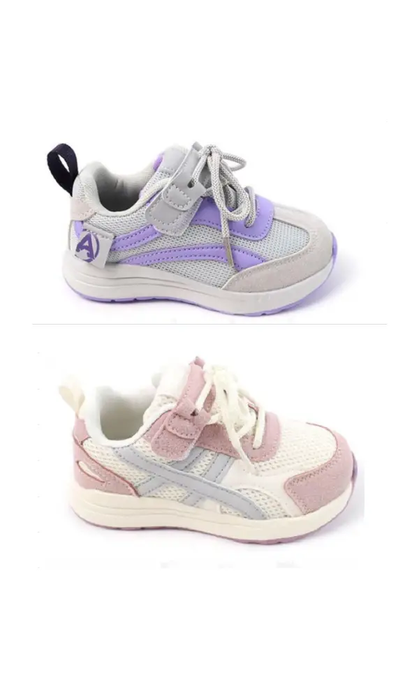 Кроссовки детские для девочки на завязках р-р 26-31