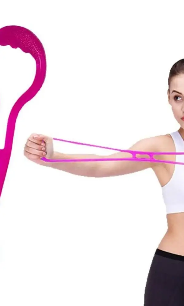 Тренажер эспандер "восьмерка" силикон