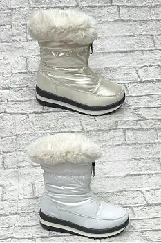 Дутики зимние с мехом р-р 30-36