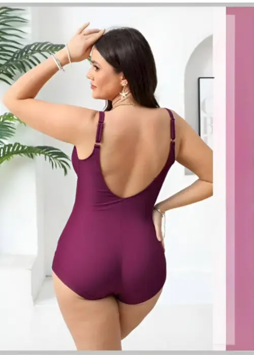 Слитный купальник женский (р-р 44-52)