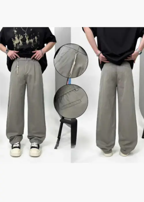 Брюки трубы широкие мужские (р-р 29-38)