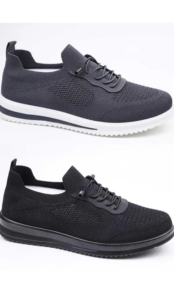 Слипоны мужские с быстрой шнуровкой (р-р 40-45)