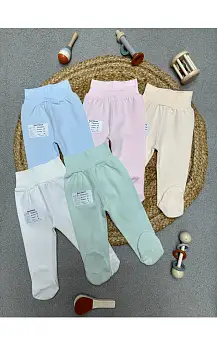 Ползунки однотонные (рост 62-86)