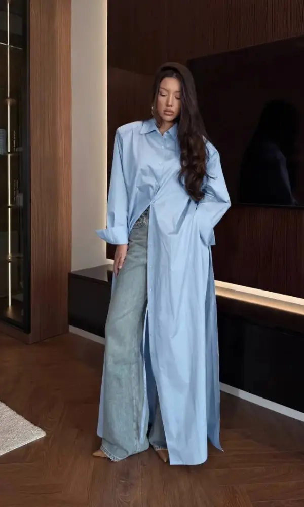 Рубашка-платье женская (р-р 42-44)