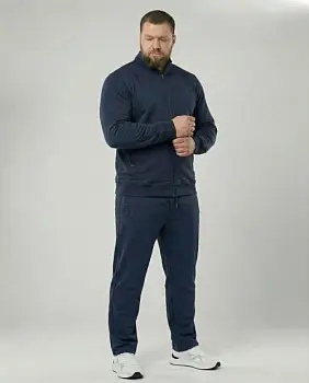 Спортивный костюм мужской толстовка на молнии+ брюки р-р 58-66