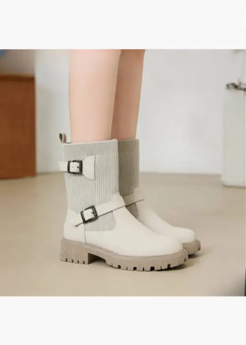 Ботинки чулки на платформе демисезонные женские (р-р 36-41)