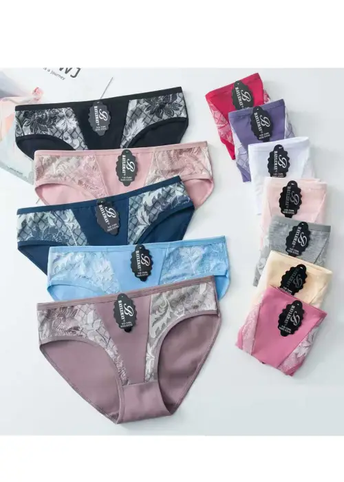 Трусы- слипы женские с принтом р-р XL-XXL-XXXL