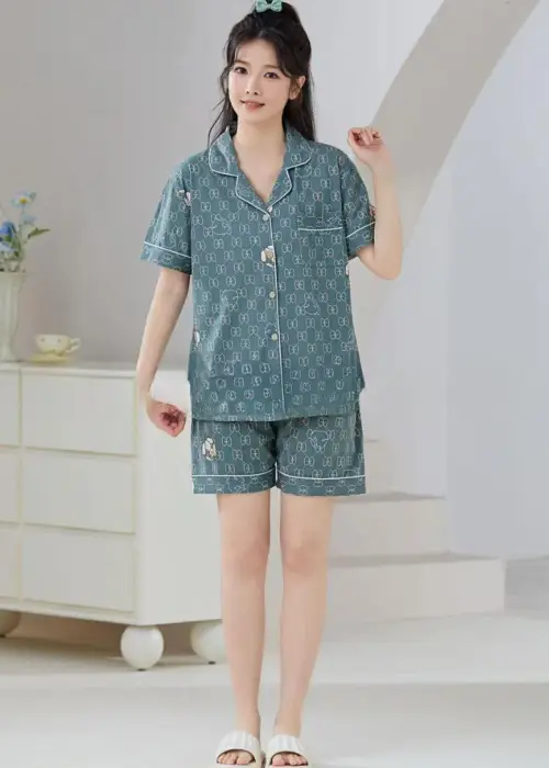 Комплект домашний (рубашка-шорты) женский р-р 44-50