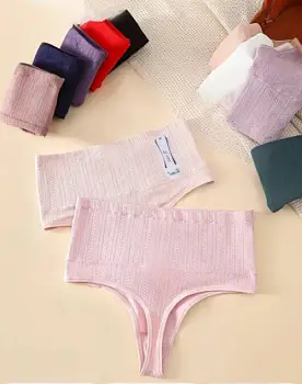 Стринги с высокой посадкой женские (р-р 3XL-5XL)
