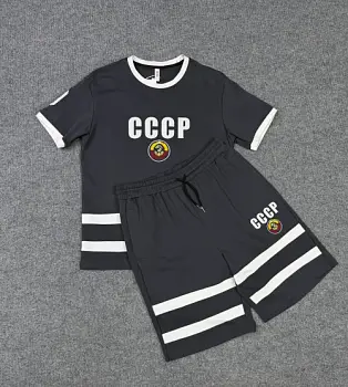 Спортивный костюм мужской, футболка-шорты (р-р 46-54)