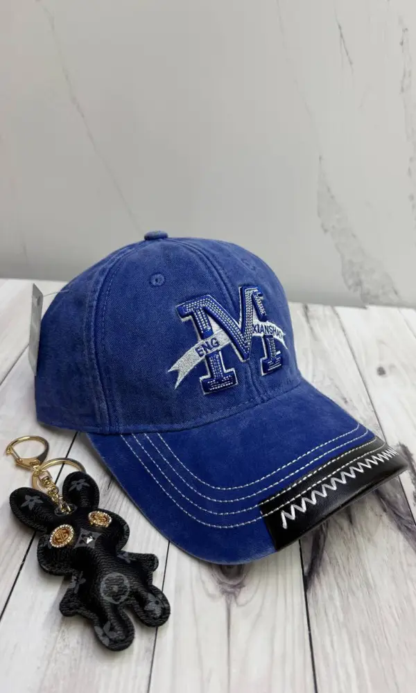 Кепка-бейсболка мужская с вышивкой р-р 56-60